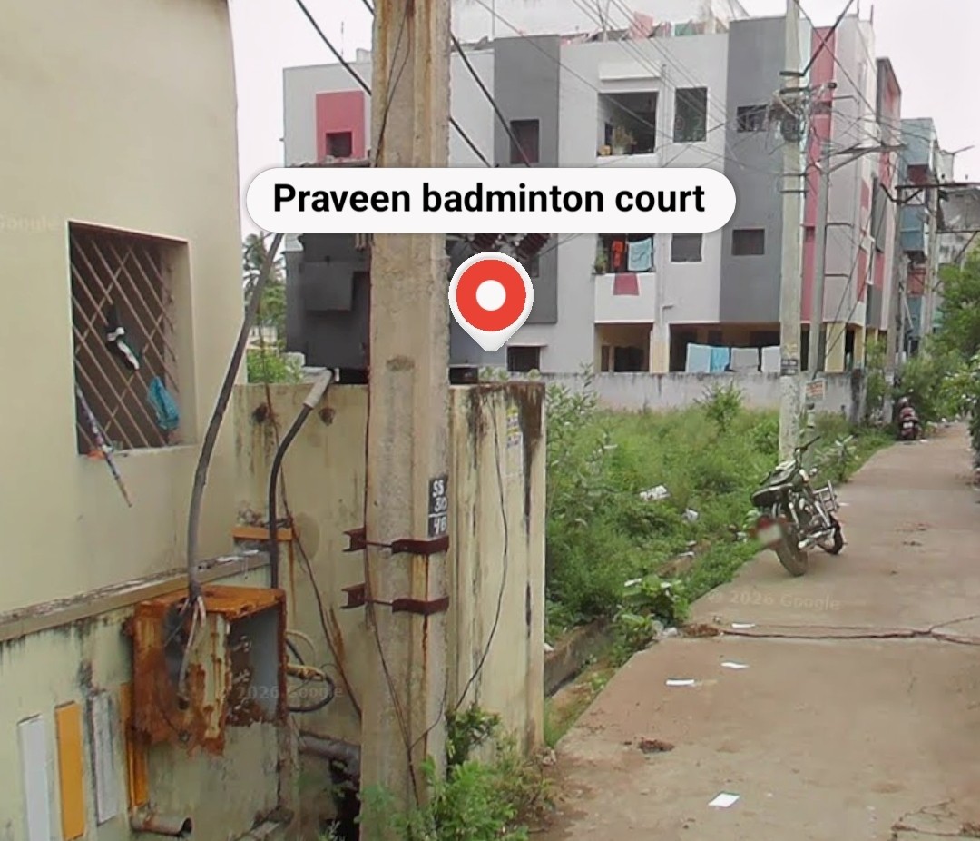 Praveen badminton court